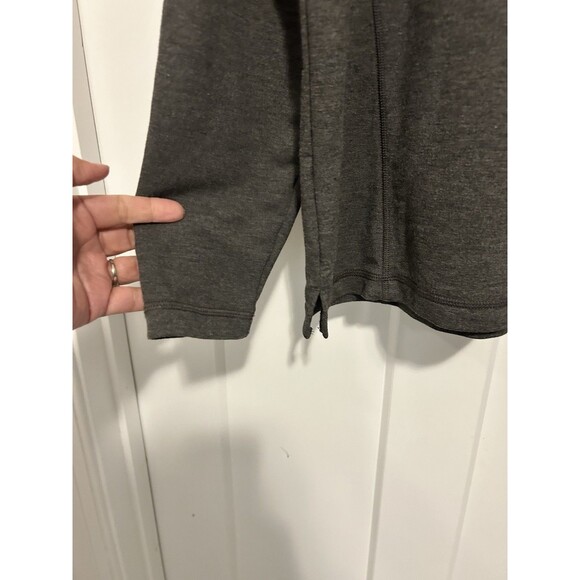Orvis Shirt Mens XL Heather Gray French Terry 1/4 Zip Pullover Long Sleeve Soft - Picture 3 of 6